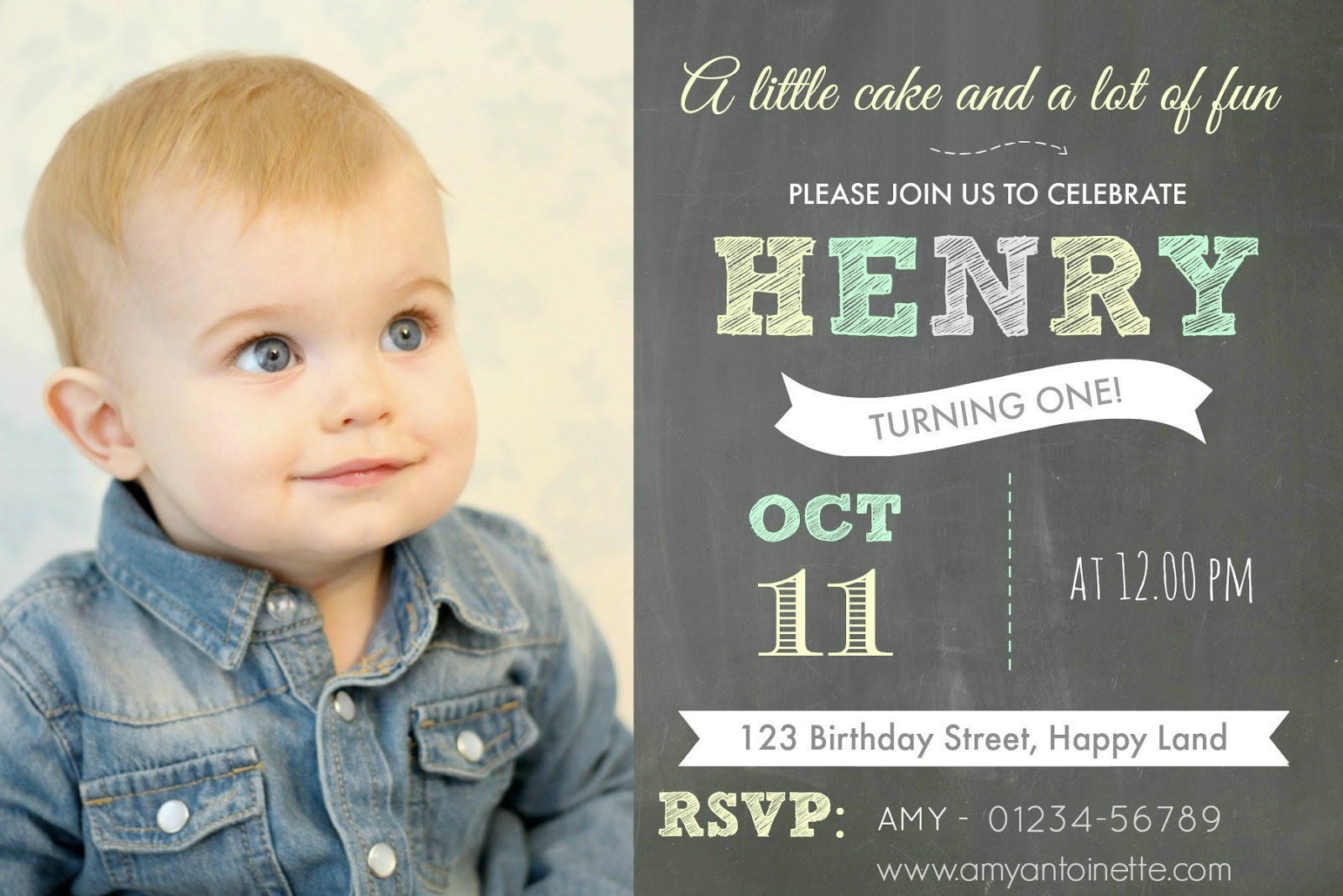 DIY PicMonkey Birthday Invitations - Amy Antoinette